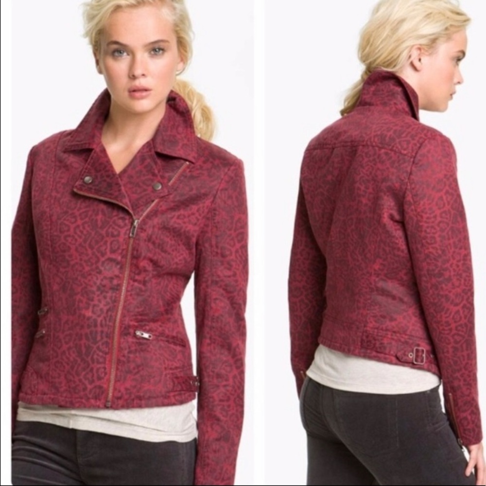 Anthropologie KUT From The Kloth Leopard Jacket